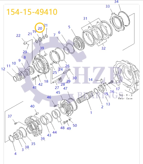 ZHZB 154-15-49410 1541549410