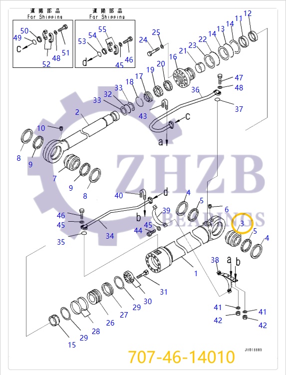 Bearing OEM Customization 707-46-14010