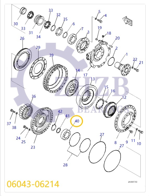 ZHZB Supplier 0604306214