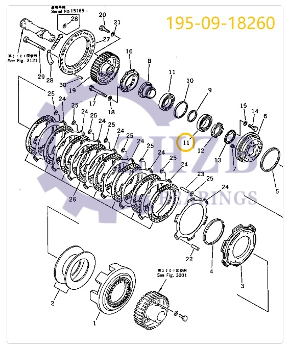 Bearing 195-09-18260
