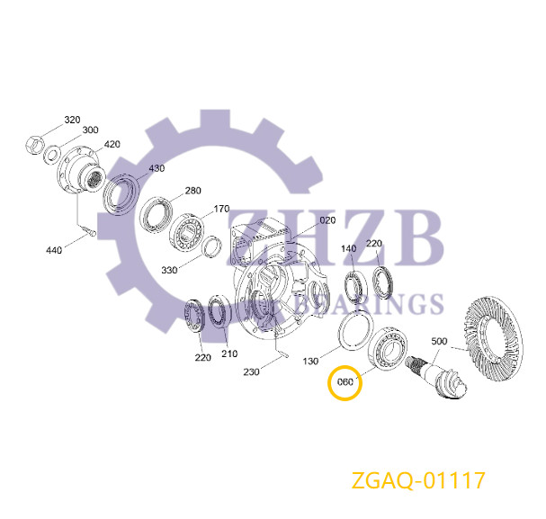 Bearing ZGAQ-01117