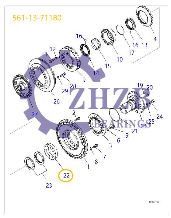 Bearing 561-13-71180