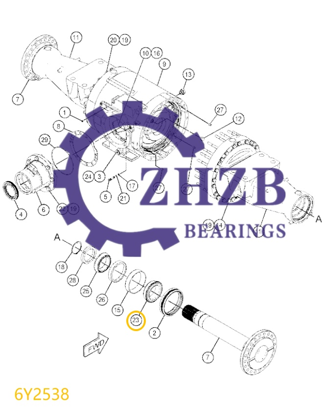 Bearing Manufacture 6Y2538