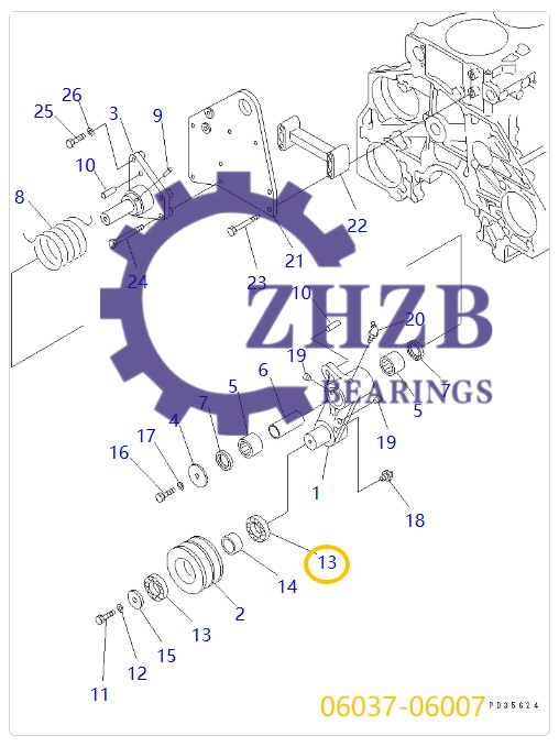 Bearing Manufacture 06037-06007
