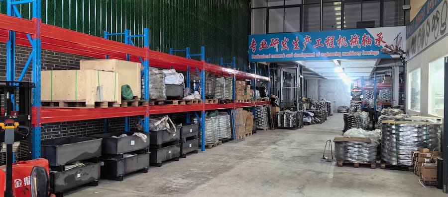 Expansão do armazém concluída! Nova área de armazenamento com racks para cargas pesadas oficialmente inaugurada na ZHZBearing
